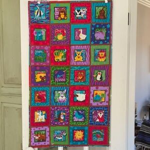 Andover Alfa-buddies Quilt Panel